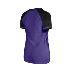 Colorado Rockies New Era Women's Gameday V-Neck T-Shirt Discount