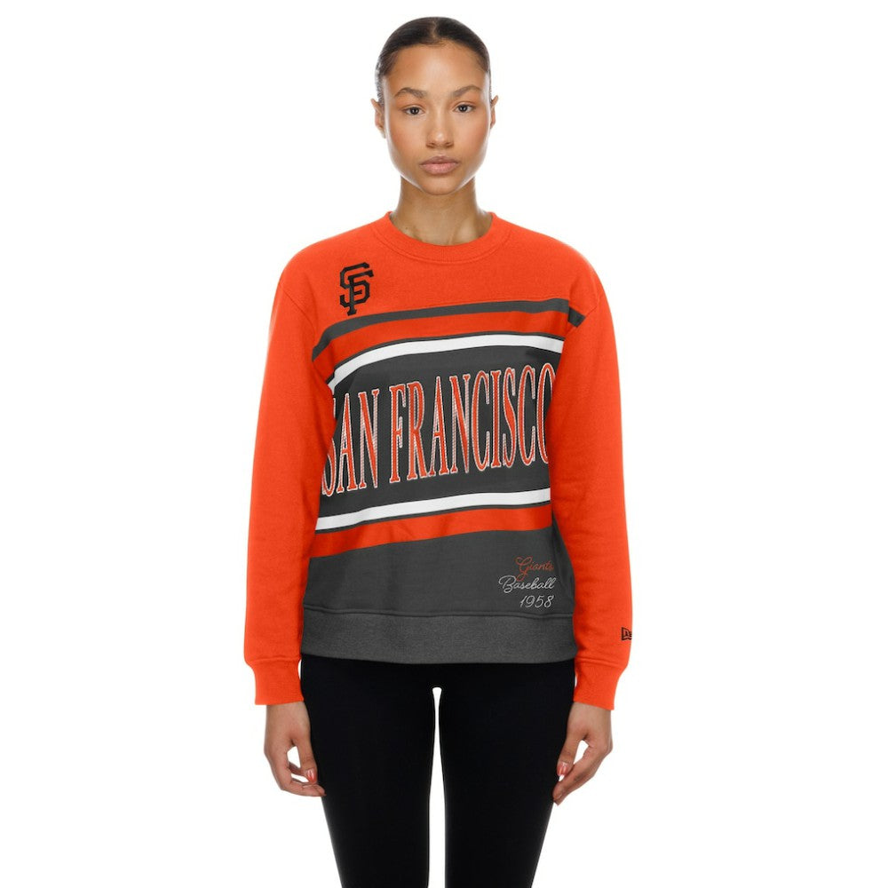 San Francisco Giants New Era Women's Gameday Fleece Sweatshirt Sale