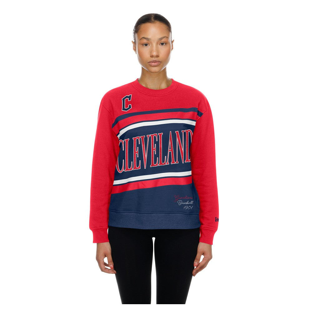 Cleveland Guardians New Era Women's Gameday Fleece Sweatshirt Sale