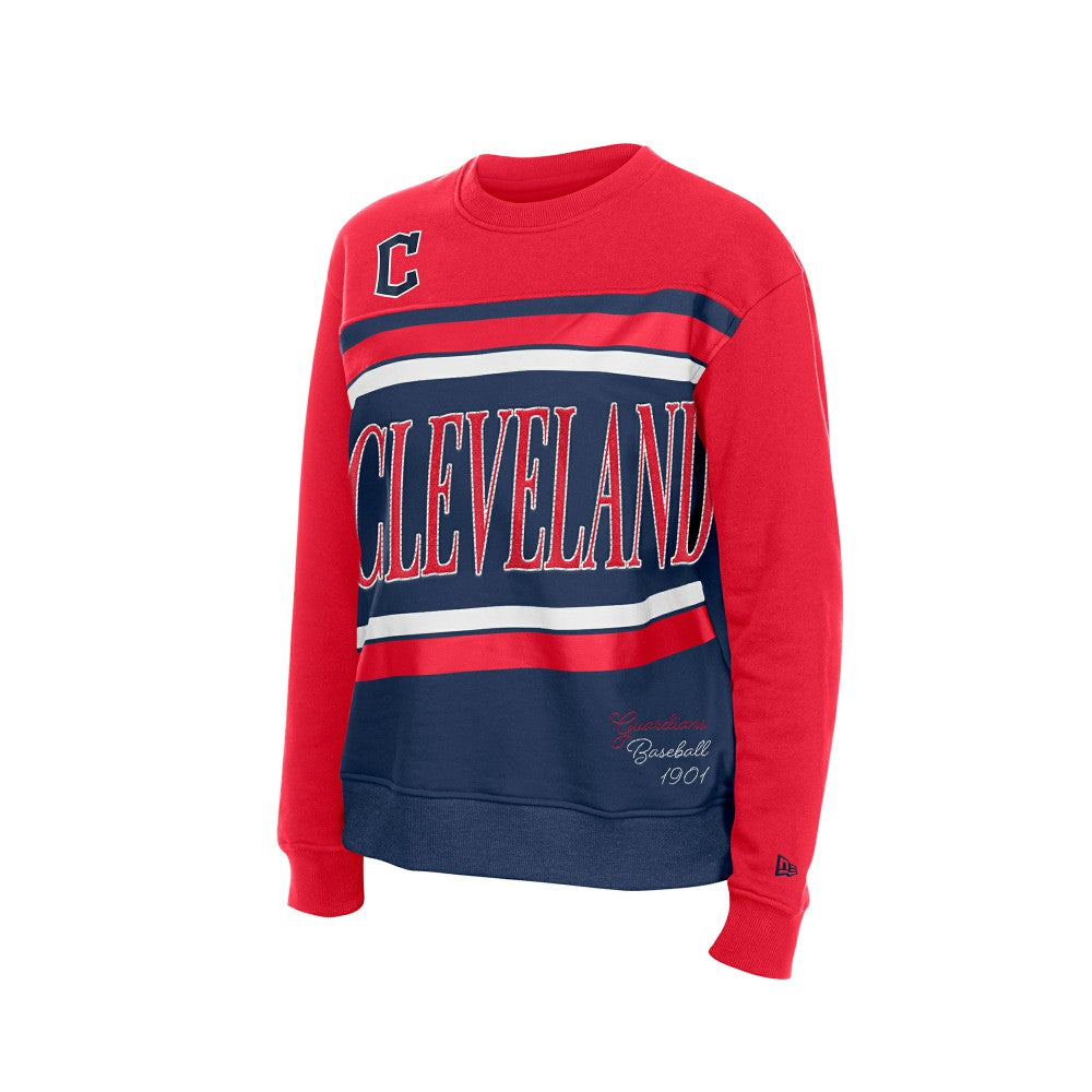 Cleveland Guardians New Era Women's Gameday Fleece Sweatshirt Sale