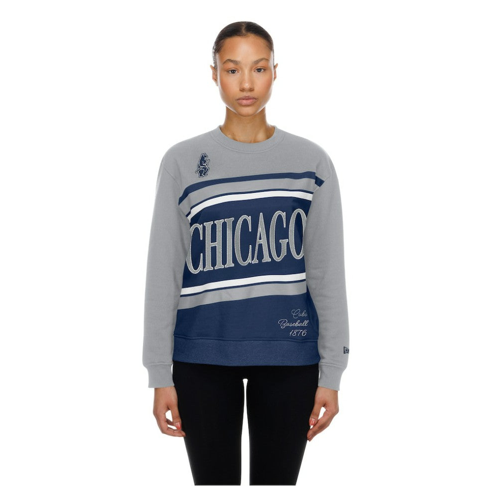 Chicago Cubs New Era Women's Gameday Fleece Sweatshirt Sale