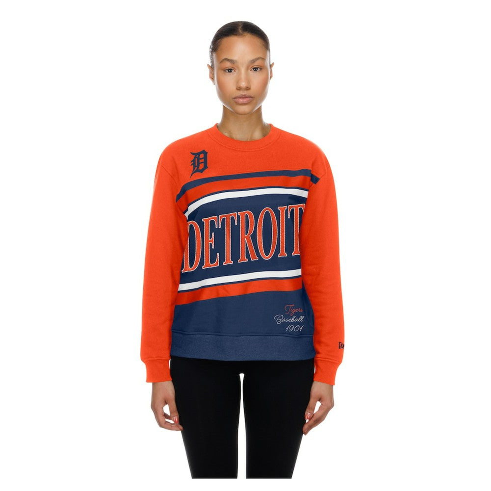 Detroit Tigers New Era Women's Gameday Fleece Sweatshirt Sale
