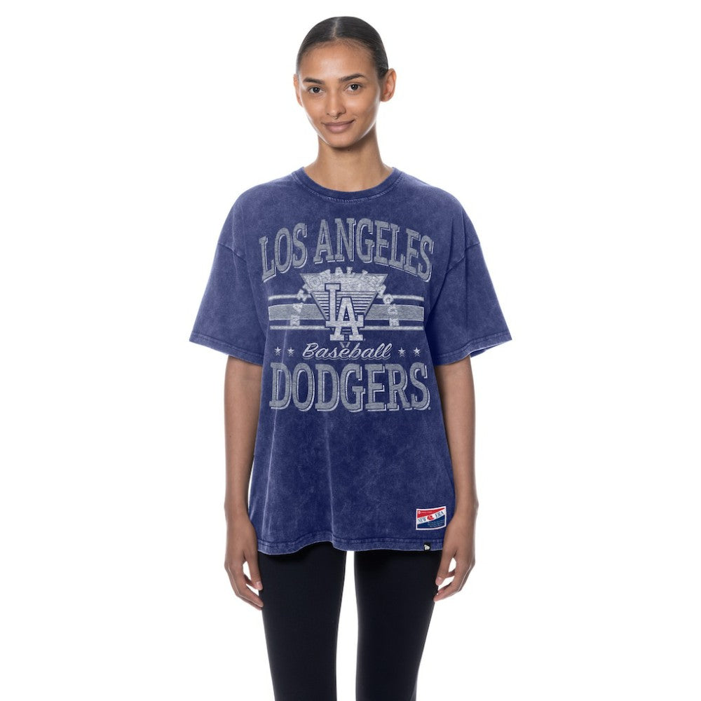 Los Angeles Dodgers New Era Women's Oversized Boyfriend T-Shirt for sale