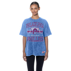 Philadelphia Phillies New Era Women's Oversized Boyfriend T-Shirt Sale