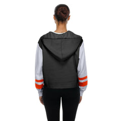 Baltimore Orioles New Era Women's Boxy Lace-Up Hoodie Discount