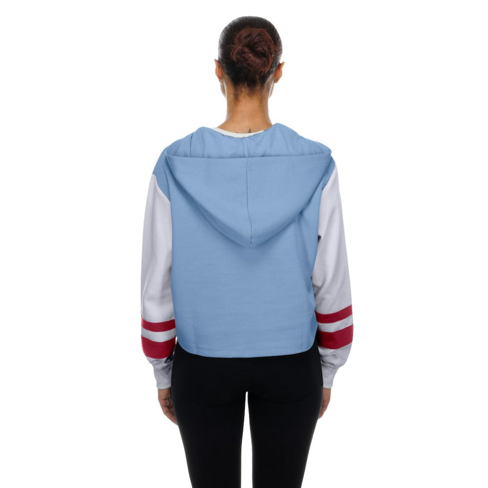 Philadelphia Phillies New Era Women's Boxy Lace-Up Hoodie for sale