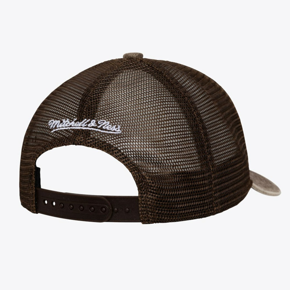San Diego Padres Mitchell & Ness Unisex Cooperstown Gameday Adjustable Trucker Hat Discount
