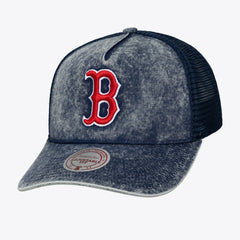 Boston Red Sox Mitchell & Ness Unisex Gameday Adjustable Trucker Hat Online