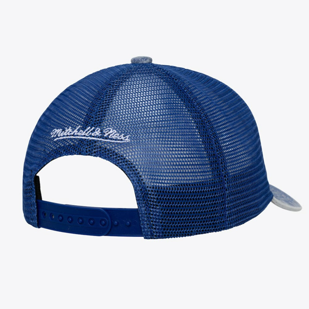 Chicago Cubs Mitchell & Ness Unisex Gameday Adjustable Trucker Hat for sale