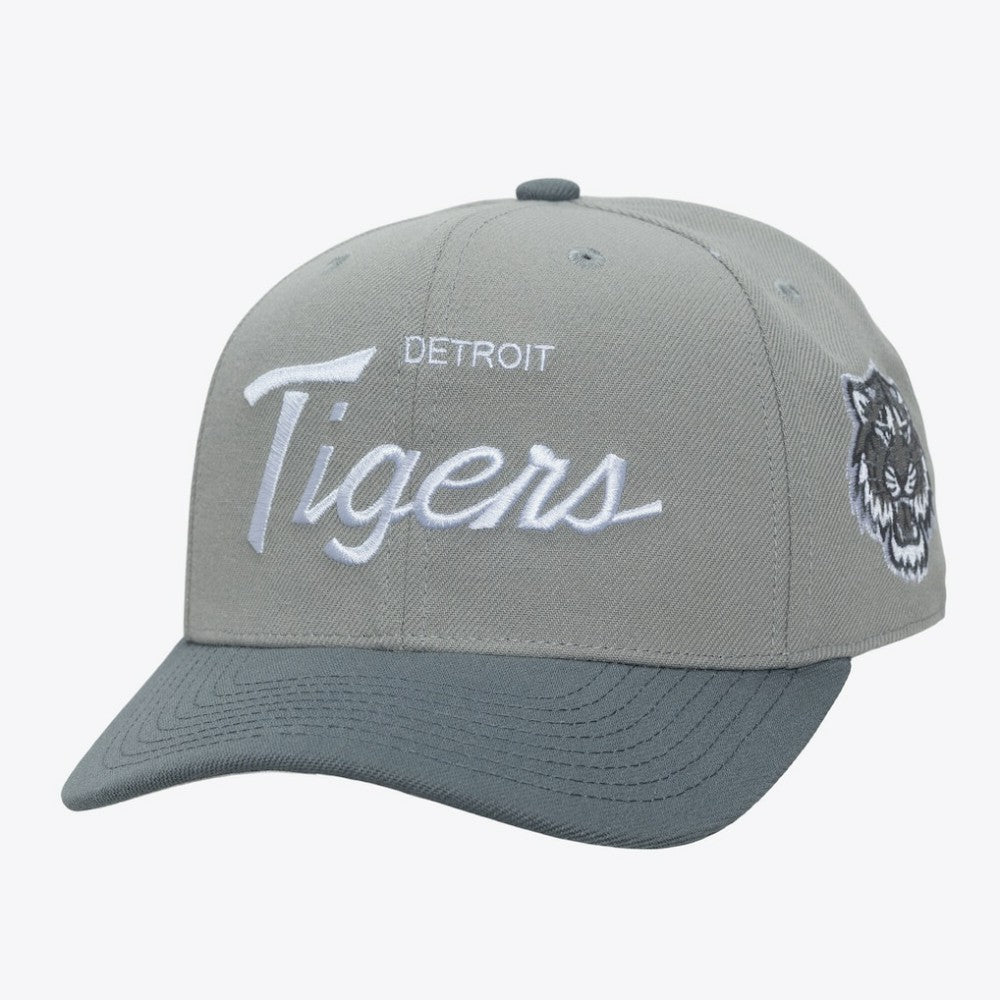 Detroit Tigers Mitchell & Ness Thunderstorm Head Coach Pro-Crown Adjustable Hat for sale