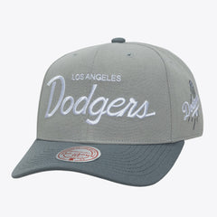 Los Angeles Dodgers Mitchell & Ness Thunderstorm Head Coach Pro-Crown Adjustable Hat Sale