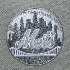 New York Mets Mitchell & Ness Thunderstorm Head Coach Pro-Crown Adjustable Hat for sale