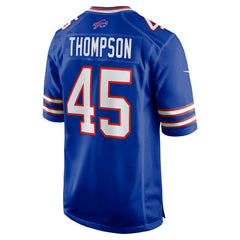Shaq Thompson Buffalo Bills Team Game Jersey - Royal - Nike