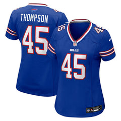 Shaq Thompson Buffalo Bills Women's Team Game Jersey - Royal - Nike