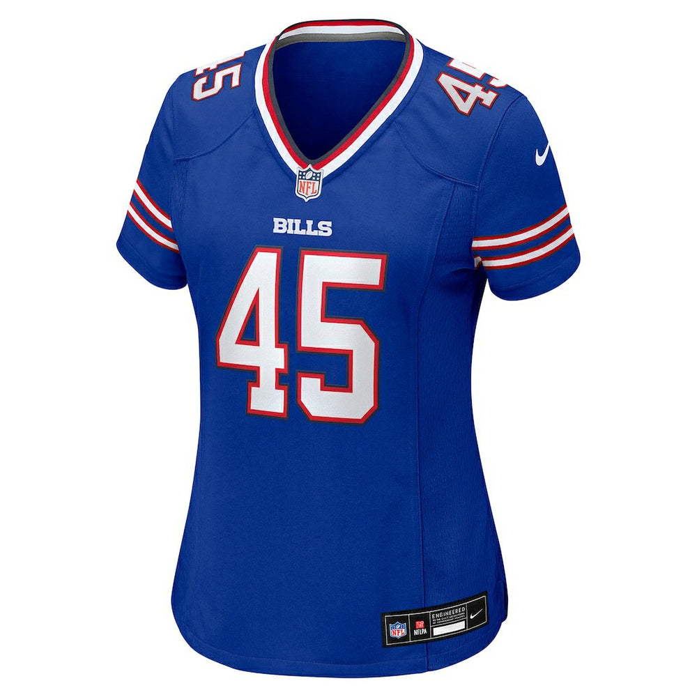 Shaq Thompson Buffalo Bills Women's Team Game Jersey - Royal - Nike