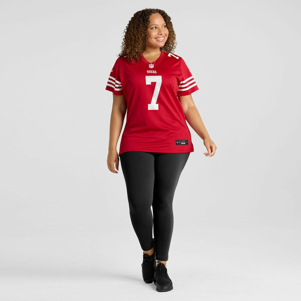 Thomas Morstead San Francisco 49ers Women's Team Game Jersey - Scarlet - Nike
