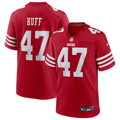 Bryce Huff San Francisco 49ers Team Game Jersey - Scarlet - Nike