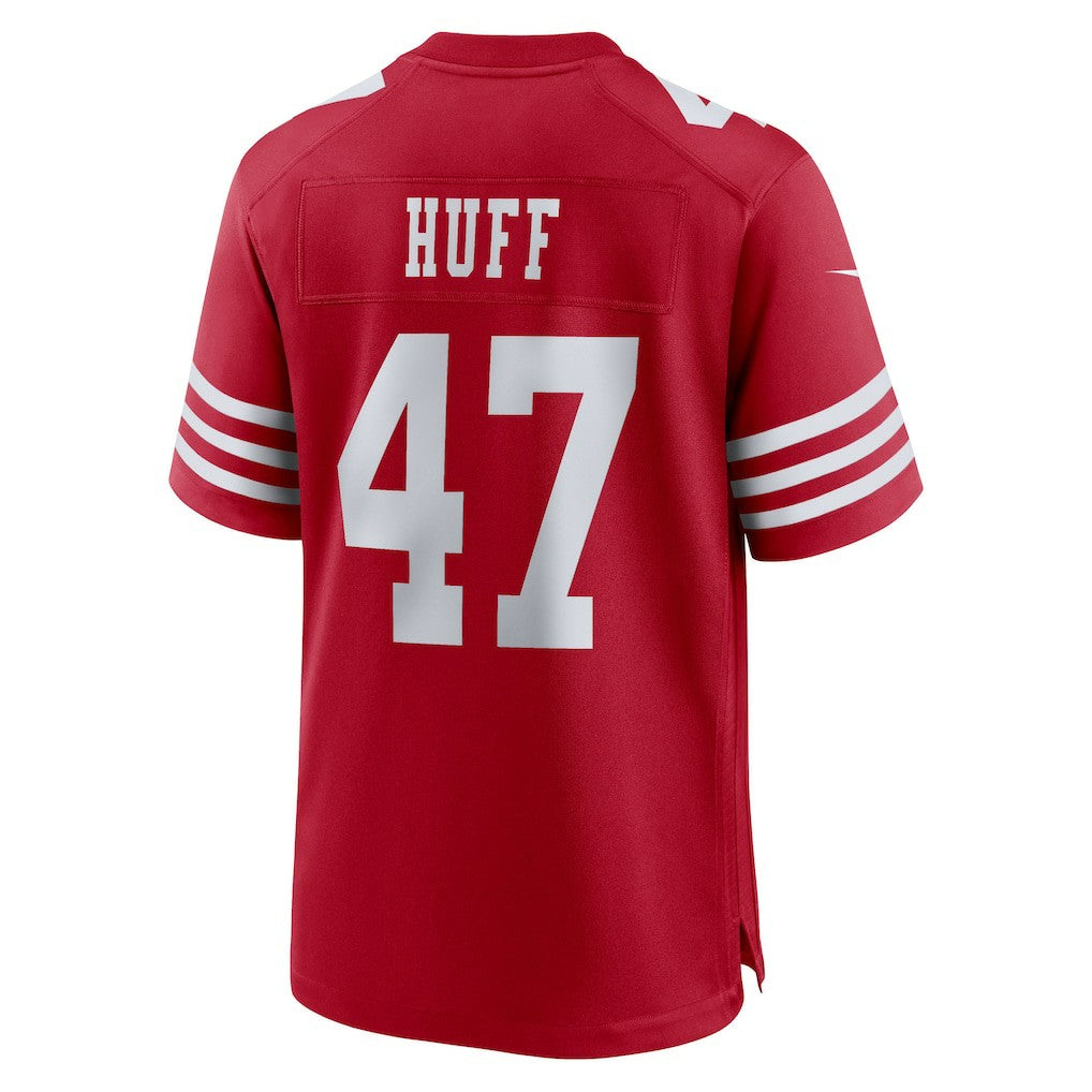 Bryce Huff San Francisco 49ers Team Game Jersey - Scarlet - Nike