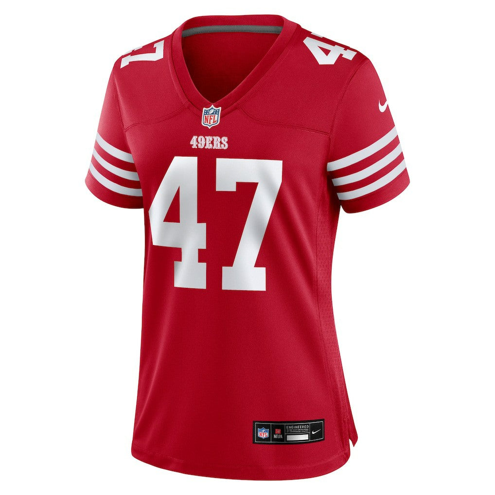 Bryce Huff San Francisco 49ers Women's Team Game Jersey - Scarlet - Nike