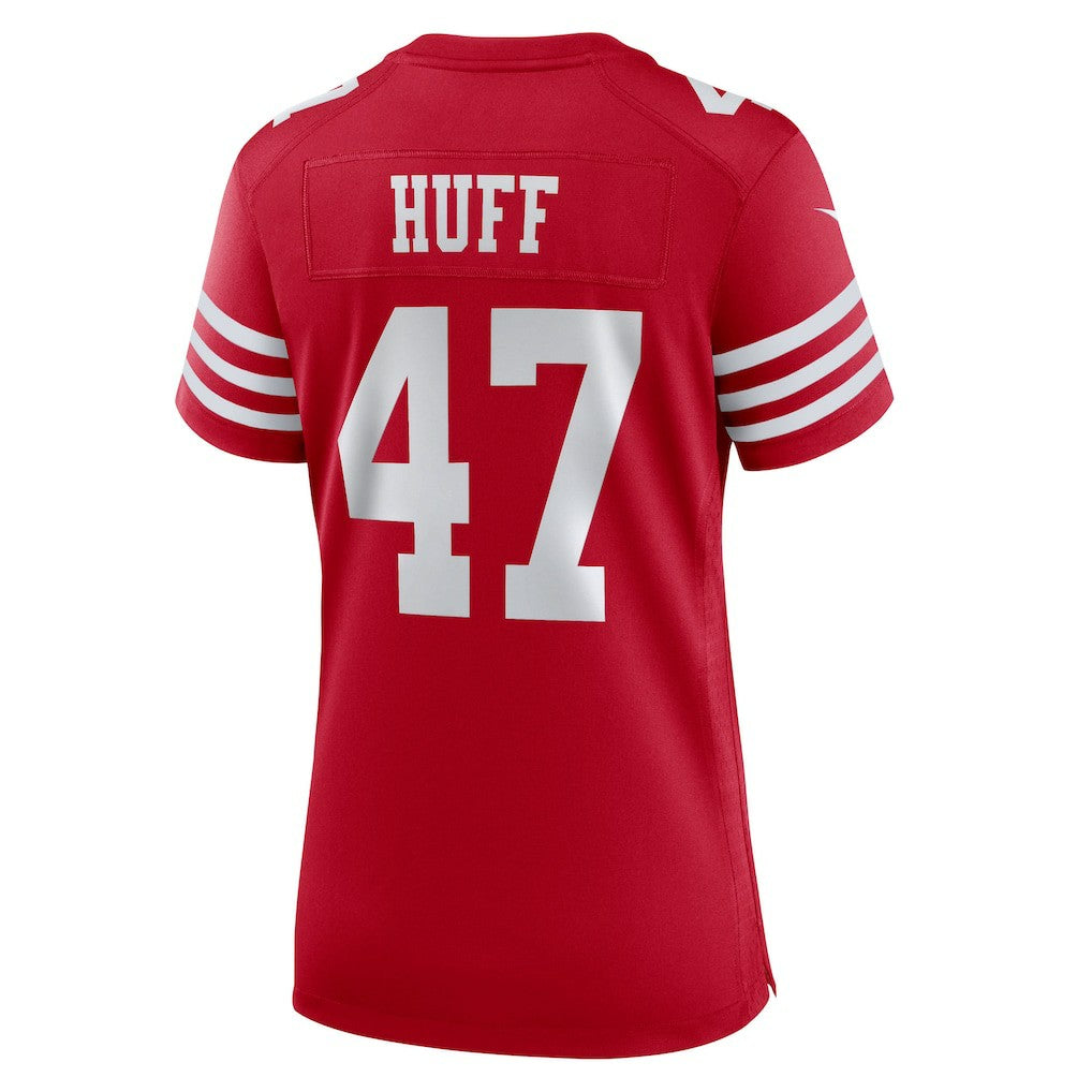 Bryce Huff San Francisco 49ers Women's Team Game Jersey - Scarlet - Nike