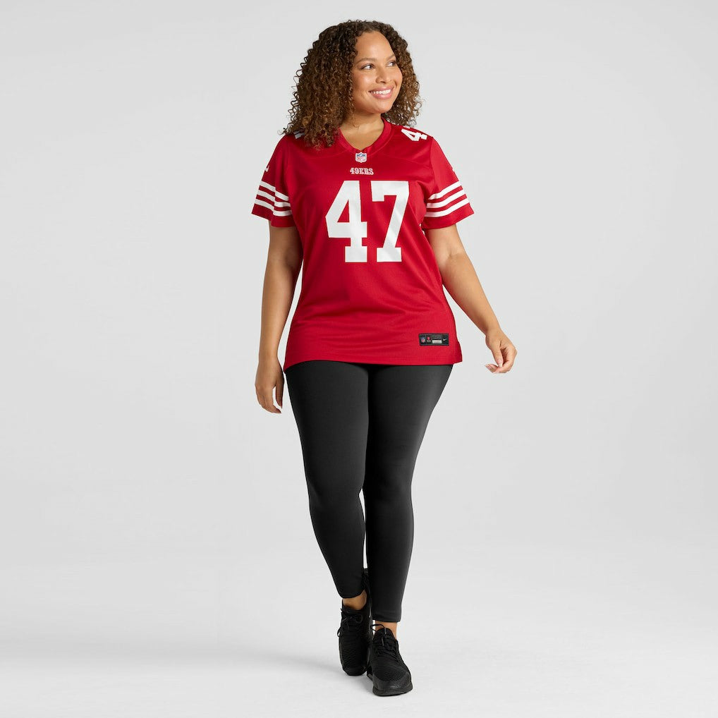 Bryce Huff San Francisco 49ers Women's Team Game Jersey - Scarlet - Nike