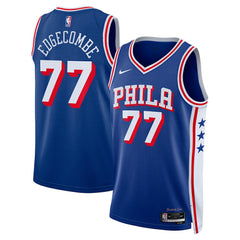 Nike V. J. Edgecombe Philadelphia 76ers Unisex 2025 NBA Draft First Round Pick Swingman Jersey Icon Edition Royal