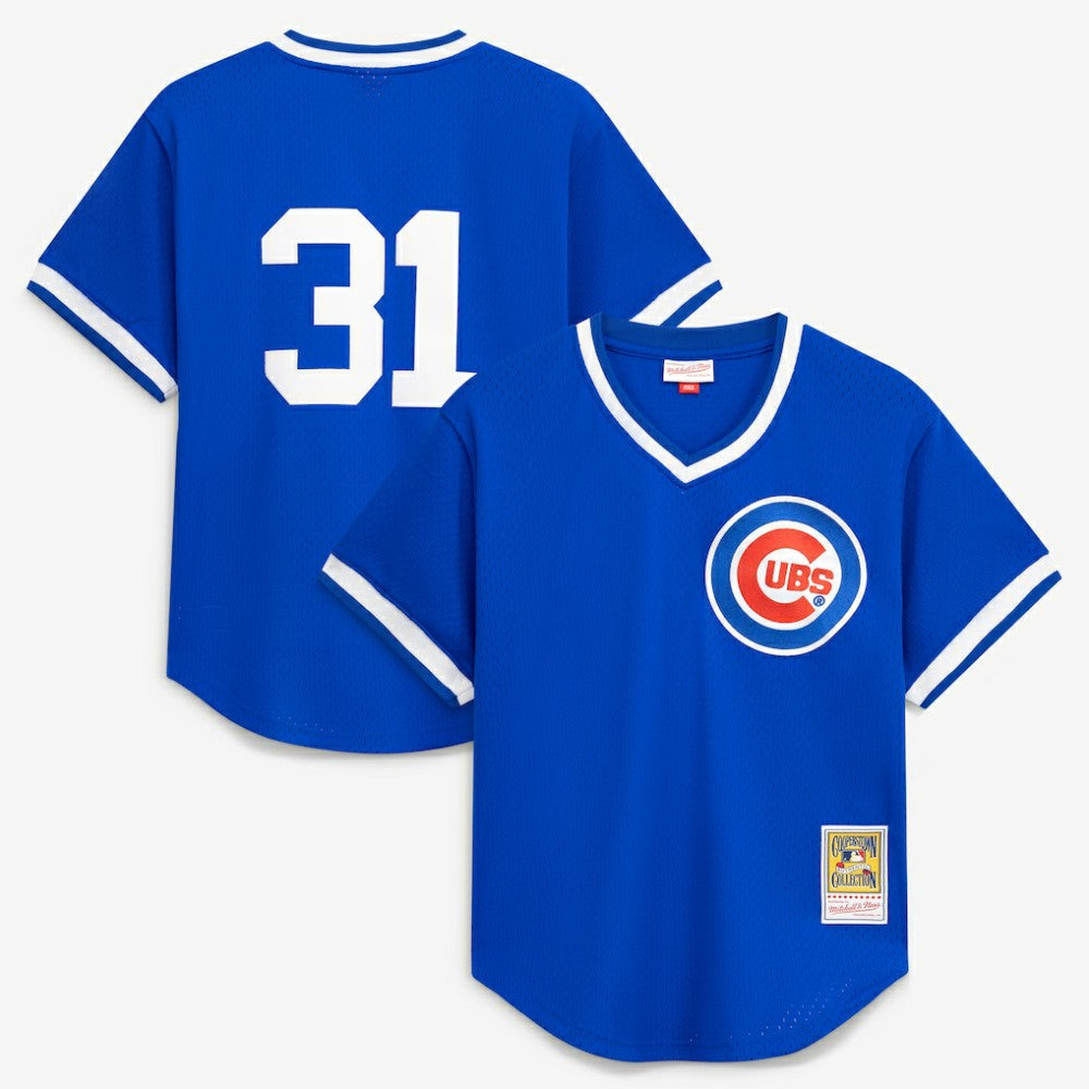 Greg Maddux Chicago Cubs Mitchell & Ness Authentic Batting Practice Jersey Sale