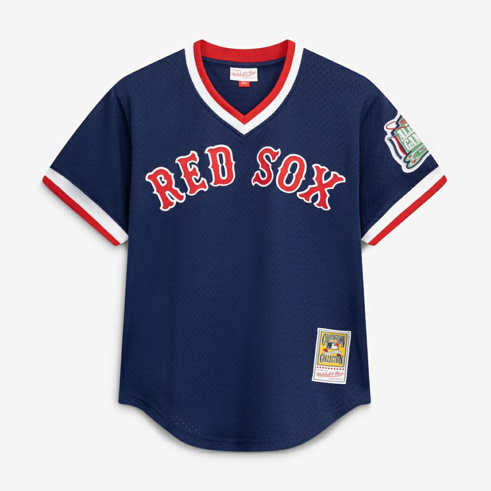 Nomar Garciaparra Boston Red Sox Mitchell & Ness Authentic Batting Practice Jersey Discount