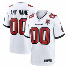 Tampa Bay Buccaneers 50th Season Custom Game Jersey - White - Nike