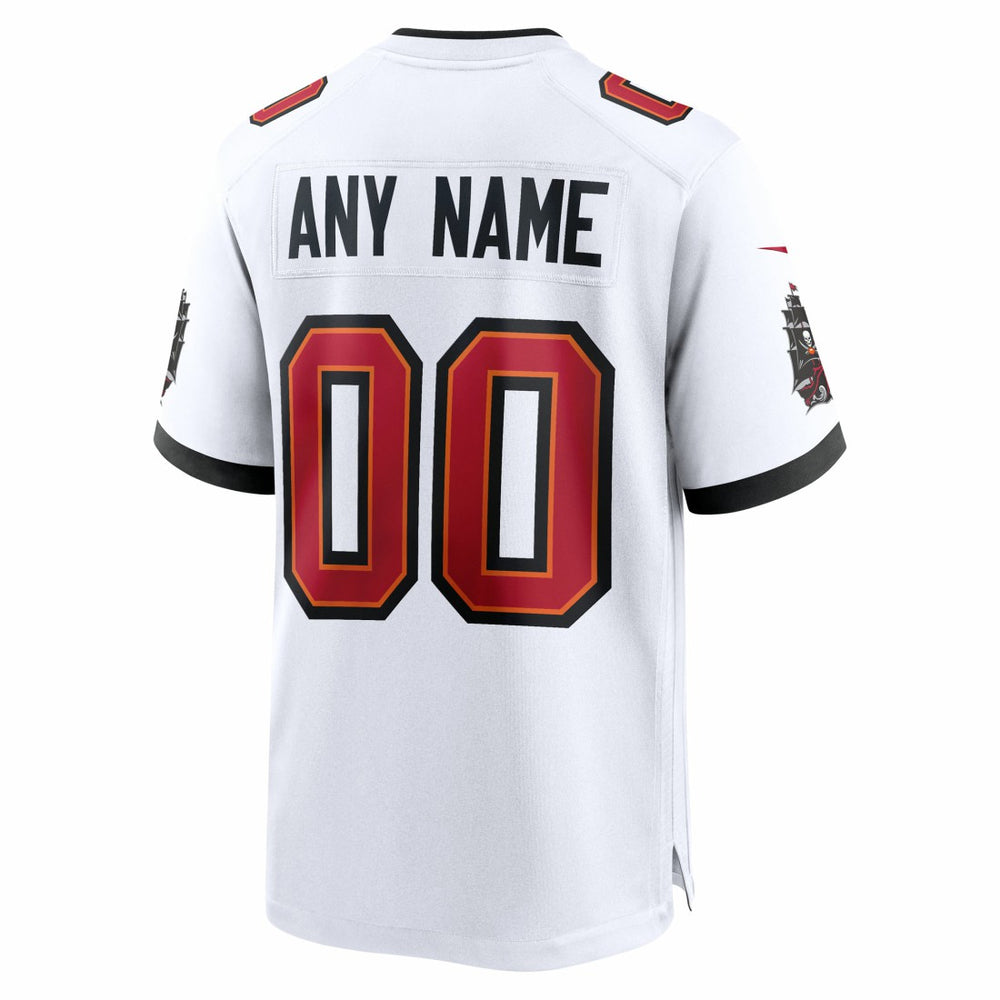 Tampa Bay Buccaneers 50th Season Custom Game Jersey - White - Nike