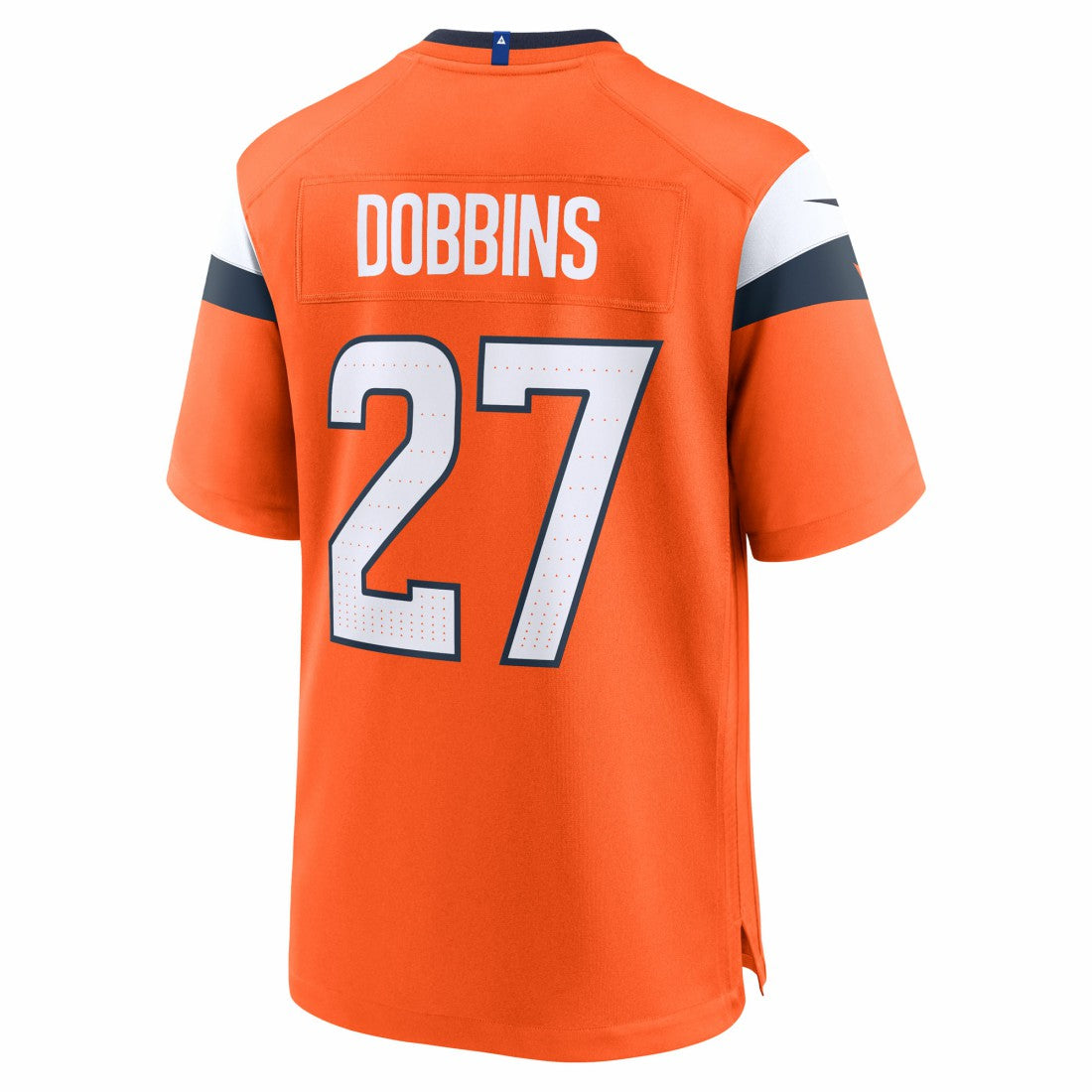 J.K. Dobbins Denver Broncos Team Game Jersey - Orange - Nike