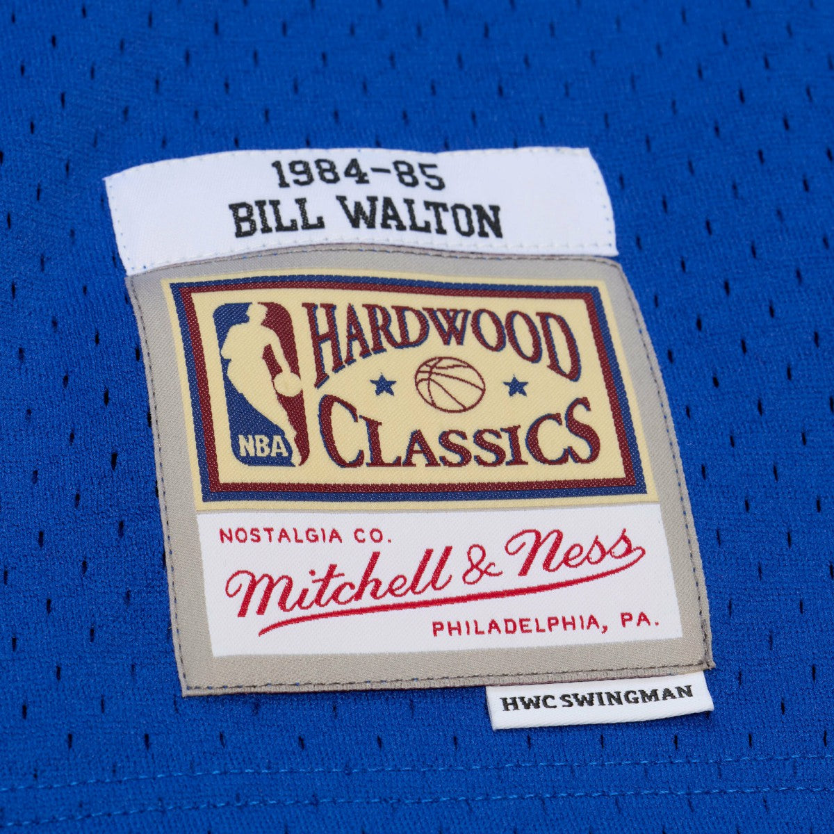Mitchell & Ness Bill Walton LA Clippers 1984-85 Swingman Jersey Royal