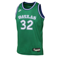 Nike Cooper Flagg Dallas Mavericks Youth Swingman Jersey Classic Editi- Green