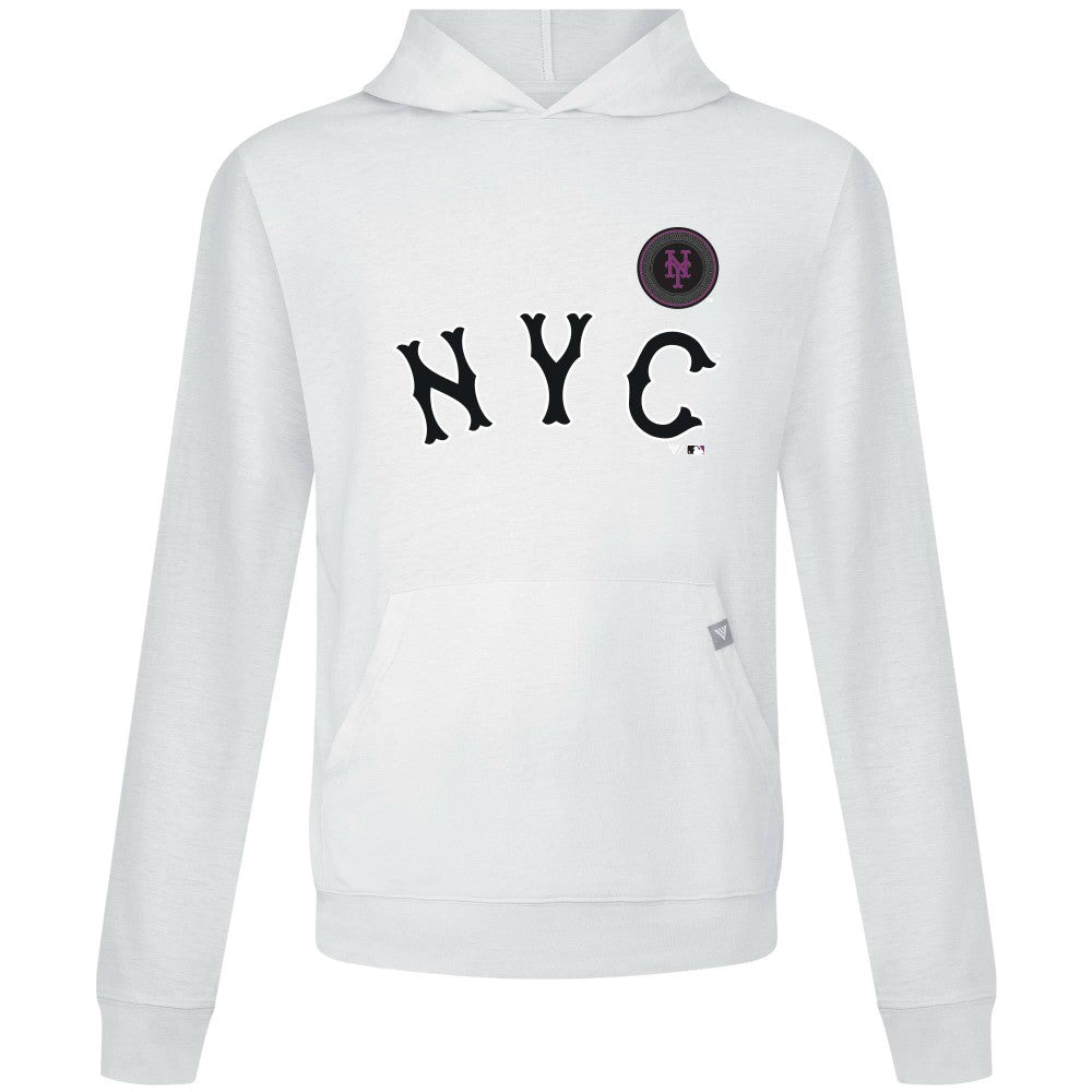 New York Mets Levelwear City Connect Relay Core Logo Pullover Hoodie for sale