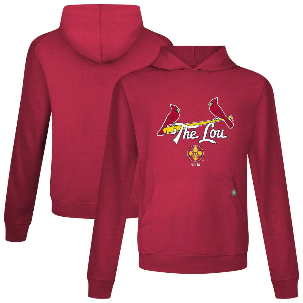 St. Louis Cardinals Levelwear City Connect Relay Back Splash Pullover Hoodie Sale