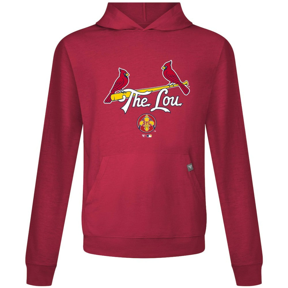 St. Louis Cardinals Levelwear City Connect Relay Back Splash Pullover Hoodie Sale