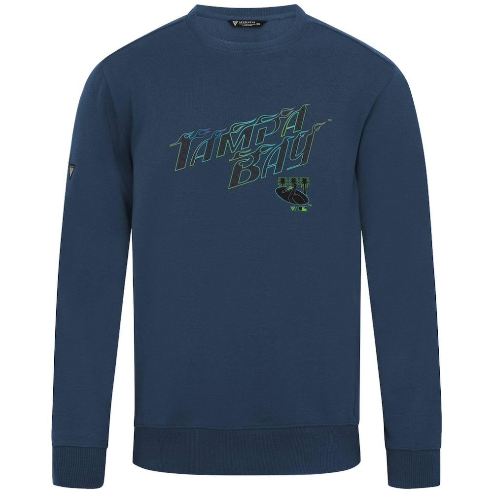 Tampa Bay Rays Levelwear City Connect Zane Back Splash Sweatshirt Sale