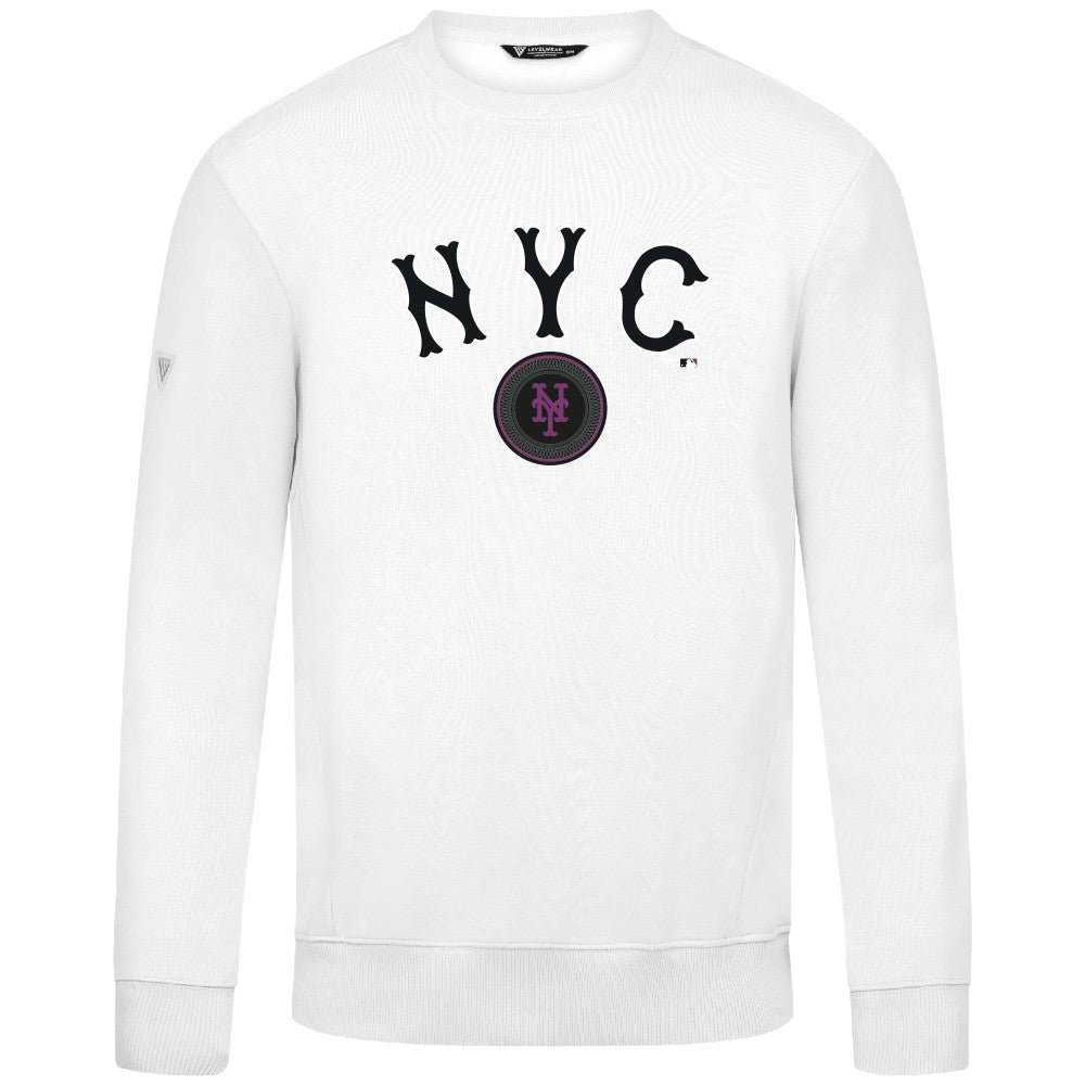 New York Mets Levelwear City Connect Zane Back Splash Sweatshirt Online