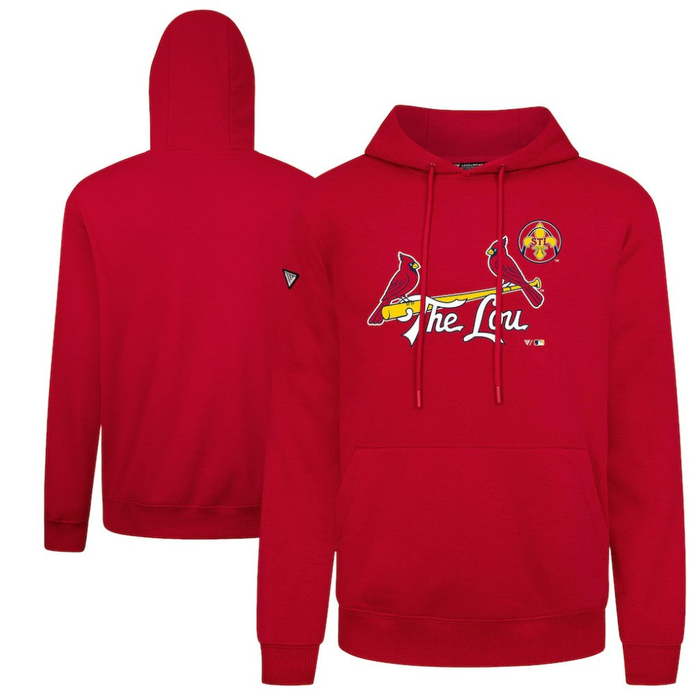 St. Louis Cardinals Levelwear City Connect Podium Core Logo Pullover Hoodie Near Me
