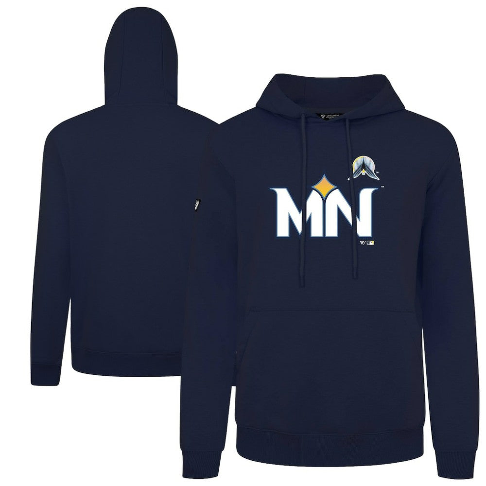 Minnesota Twins Levelwear City Connect Podium Core Logo Pullover Hoodie Near Me