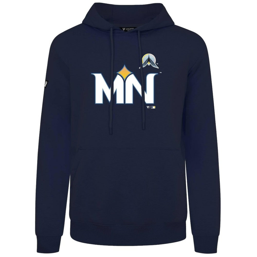 Minnesota Twins Levelwear City Connect Podium Core Logo Pullover Hoodie Near Me