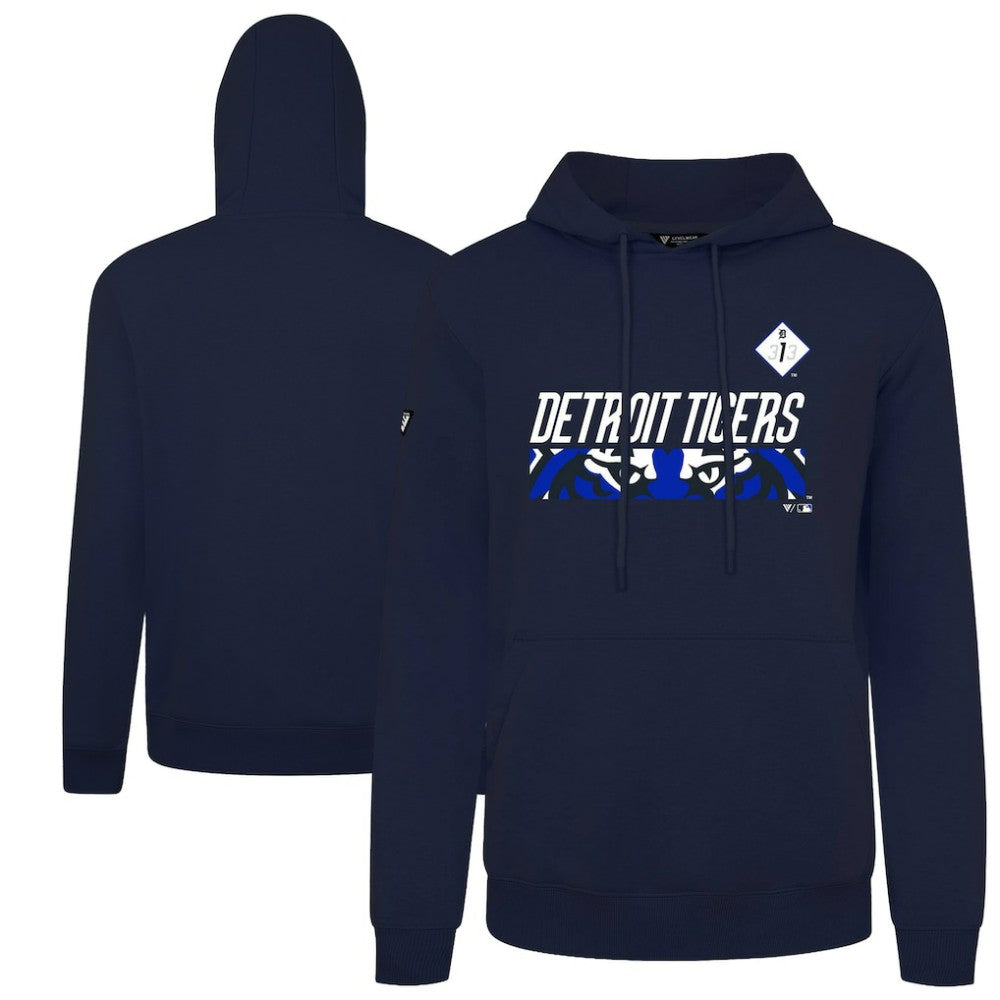 Detroit Tigers Levelwear City Connect Podium Core Logo Pullover Hoodie Near Me