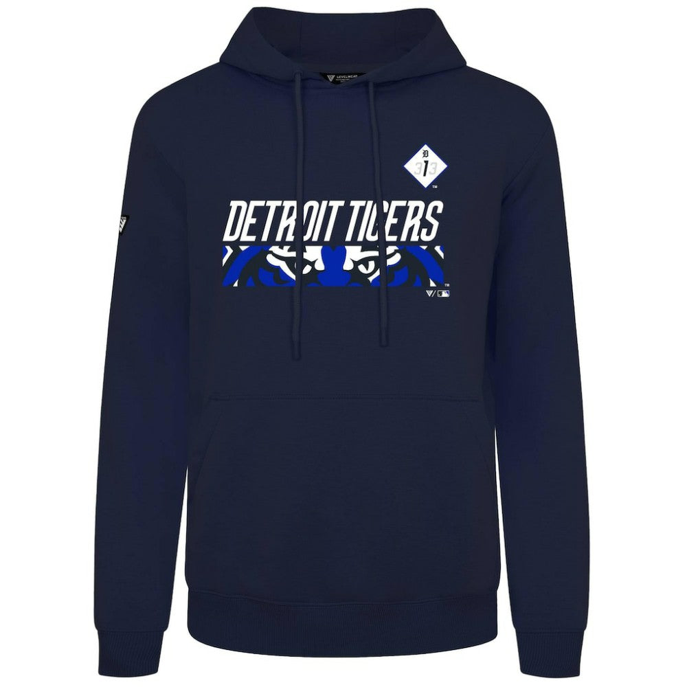 Detroit Tigers Levelwear City Connect Podium Core Logo Pullover Hoodie Near Me