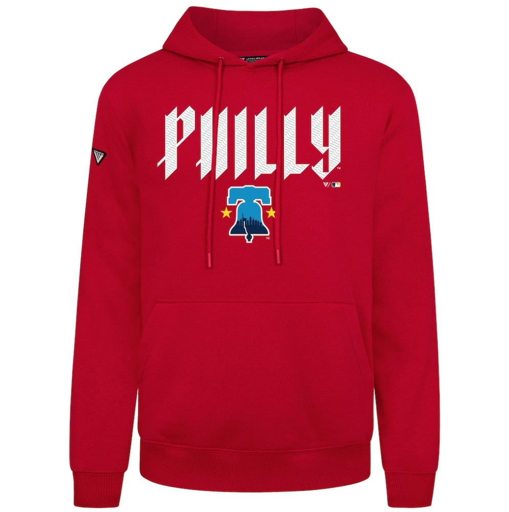 Philadelphia Phillies Levelwear City Connect Podium Back Splash Pullover Hoodie Online