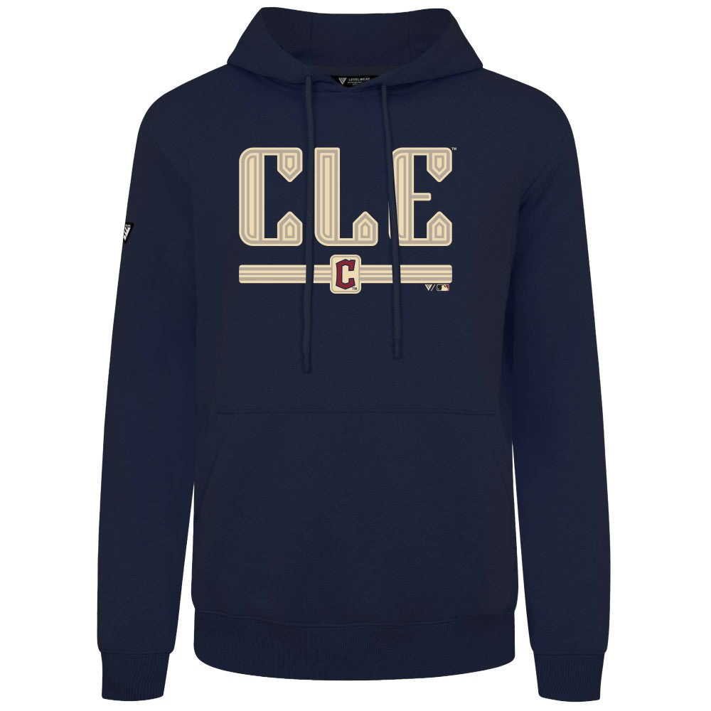 Cleveland Guardians Levelwear City Connect Podium Back Splash Pullover Hoodie Near Me