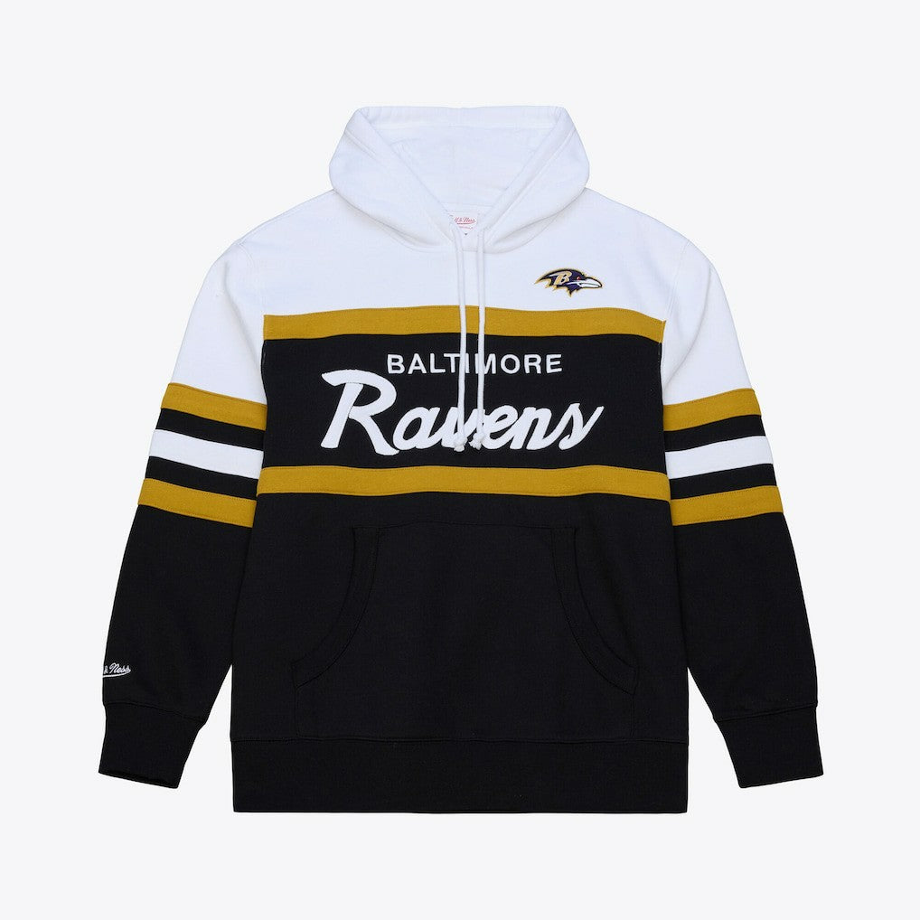 Baltimore Ravens Head Coach Hoodie - Black - Mitchell & Ness