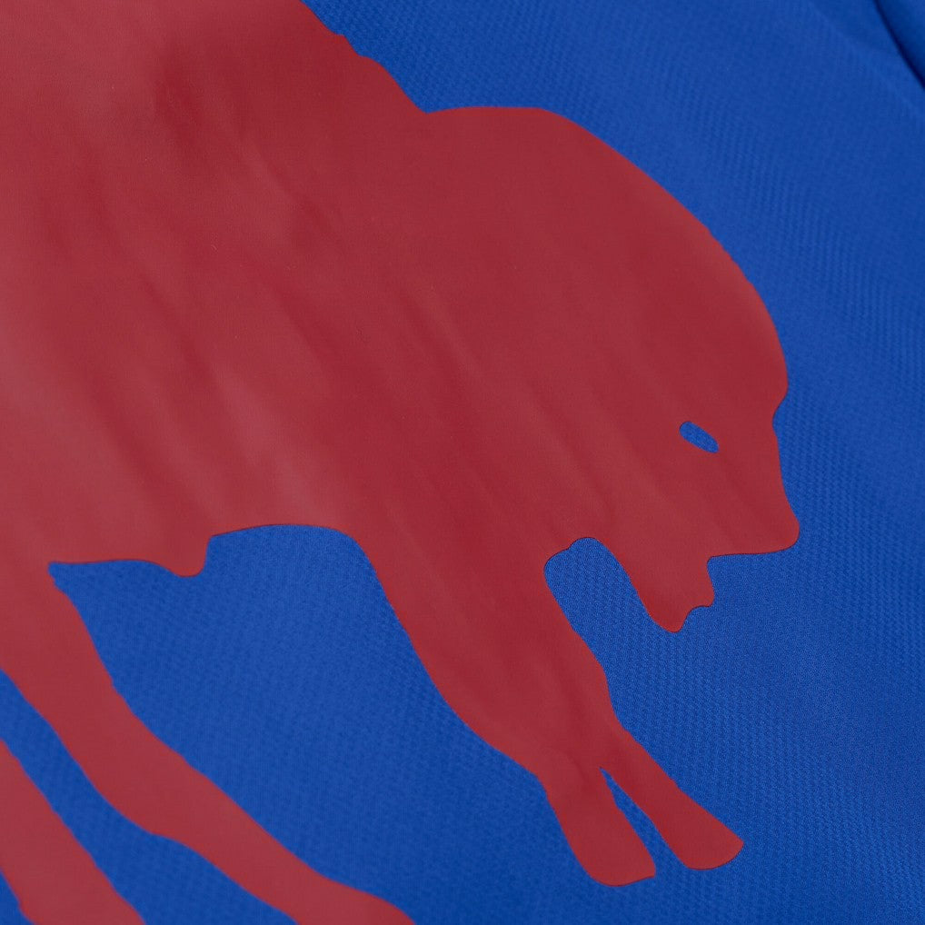 Buffalo Bills Coaches Full-Snap Hooded Windbreaker Jacket - Royal - Mitchell & Ness