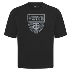 Minnesota Twins Levelwear Oversized Luxe Signature Knit Buckler T-Shirt Online
