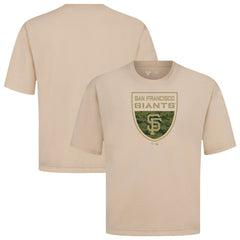 San Francisco Giants Levelwear Oversized Luxe Signature Knit Buckler T-Shirt Sale