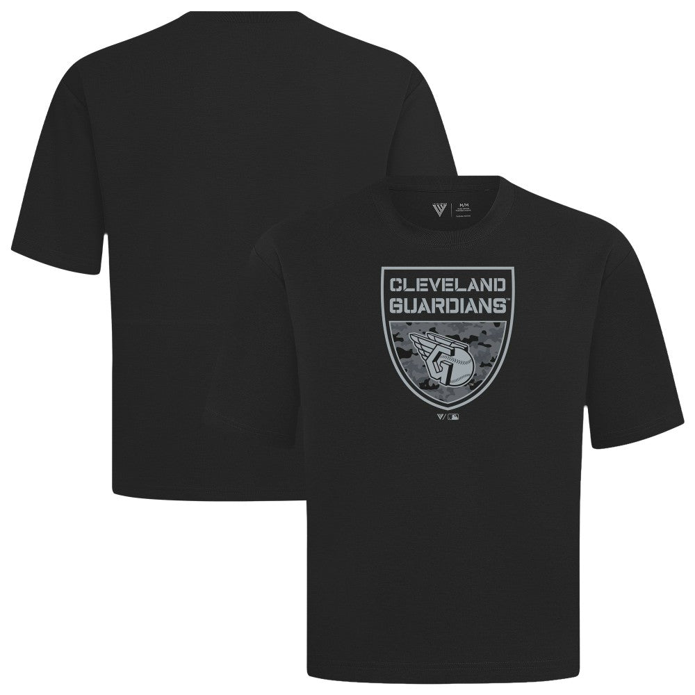 Cleveland Guardians Levelwear Oversized Luxe Signature Knit Buckler T-Shirt Online